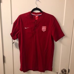 Nike Team USA Soccer Henley Tee